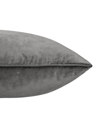 Nigella Dark Smoke Grey Cushion - Laura Ashley