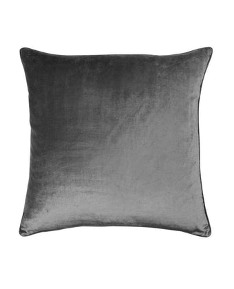 Nigella Dark Smoke Grey Cushion - Laura Ashley