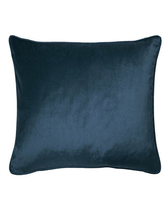 Nigella Midnight Velvet Cushion - View of cushion
