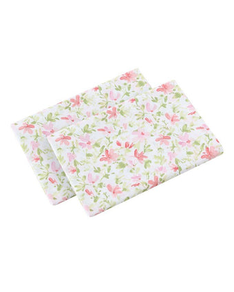 Norella Pink Cotton Percale Standard Pillowcase Pair - Laura Ashley