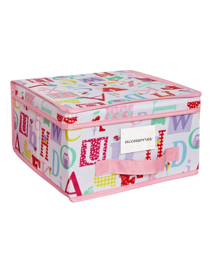 Owlphabet Medium Storage Box - Laura Ashley