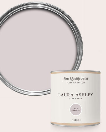 Pale Amethyst Paint - View of open paint can