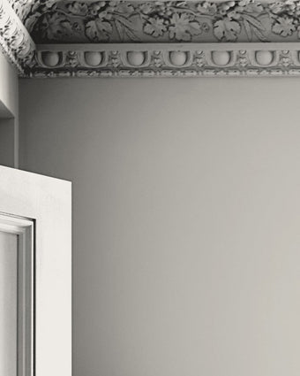 Pale Dove Grey Paint - View of paint on a wall
