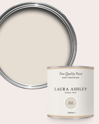 Pale Sable Paint - View of open tester can of paint