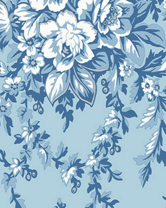 Picardie Blue Sky Wallpaper - Close up view