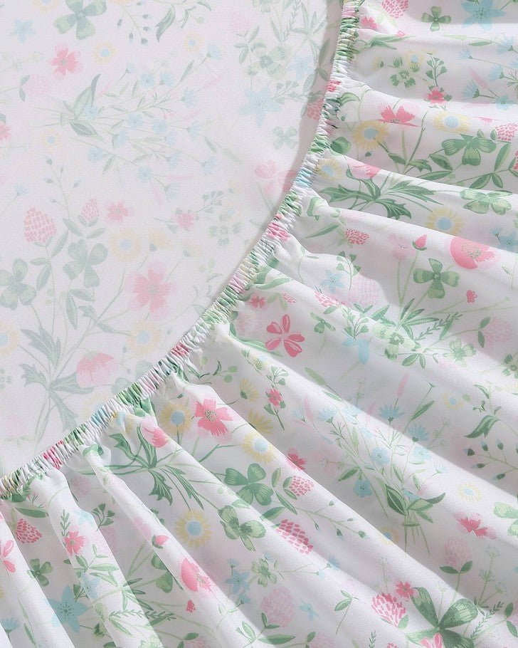 Posey Dance Pink Microfiber Sheet Set