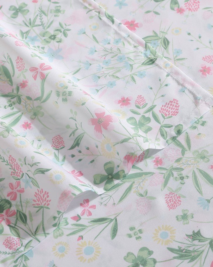 Posey Dance Pink Microfiber Sheet Set