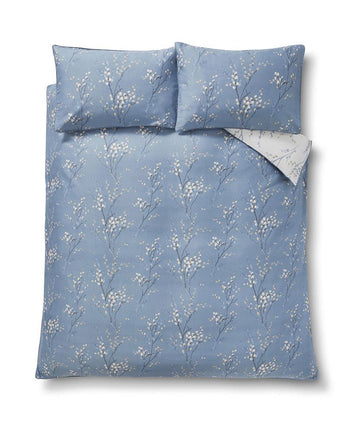 Pussy Willow Dark Seaspray Duvet Cover Set - Laura Ashley