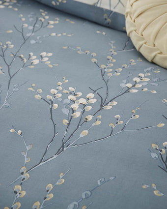 Pussy Willow Dark Seaspray Duvet Cover Set - Laura Ashley
