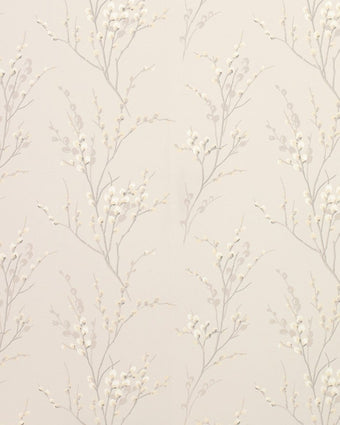 Pussy Willow Dove Grey Fabric - Laura Ashley