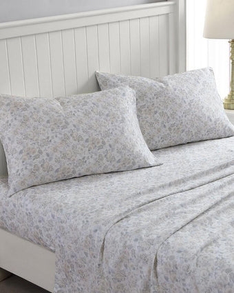 Quartet Cotton Sateen Sheet Set - Laura Ashley