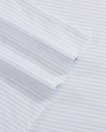 Ramona Blue and White Stripe Sheet Set - Laura Ashley