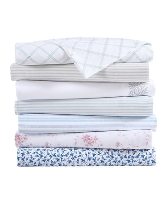 Ramona Blue and White Stripe Sheet Set - Laura Ashley