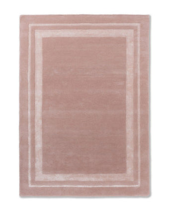 Redbrook Blush Rug view of rectangle rug