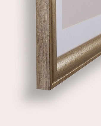 Roisin Framed Print Pale Amethyst - Closeup
