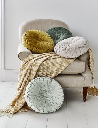Rosanna Sage Cushion - Laura Ashley