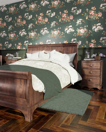 Rosemore Fern Wallpaper Sample - Laura Ashley