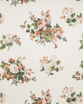 Rosemore Natural Fabric - Close-up view of fabric