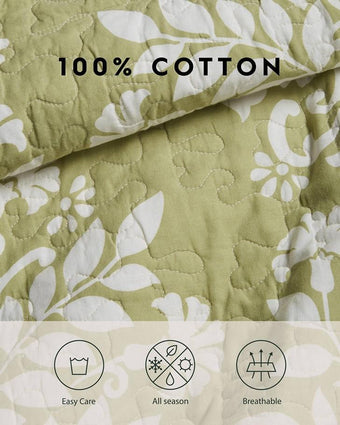 Rowland Sage Quilt Set - Laura Ashley