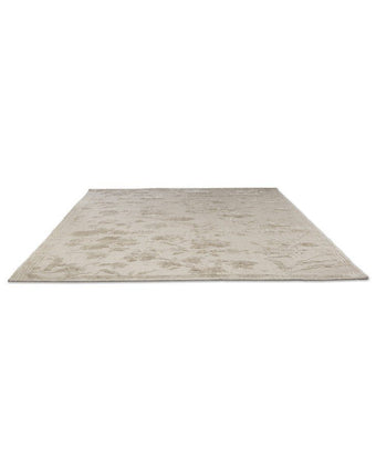 Rye Natural Rug view of front of rug