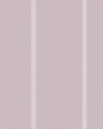 Saltram Stripe Pale Amethyst Wallpaper - Close up view of wallpaper