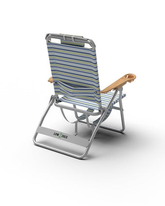 Seablue Stripes High Beach Chair - Laura Ashley