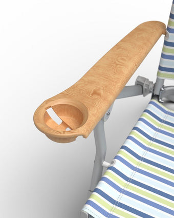 Seablue Stripes High Beach Chair - Laura Ashley