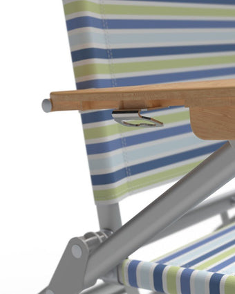 Seablue Stripes High Beach Chair - Laura Ashley