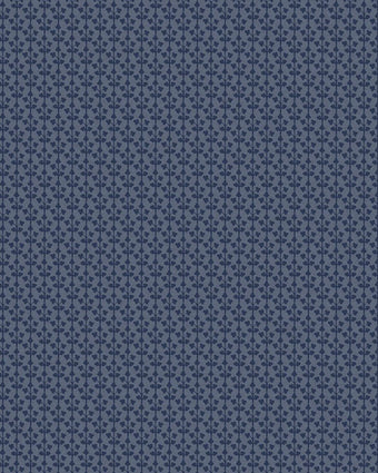 Seaham Midnight Blue Wallpaper - Close up view of wallpaper