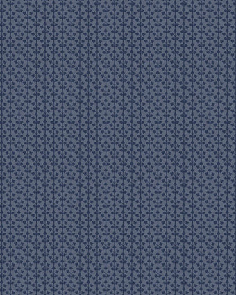 Seaham Midnight Blue Wallpaper - Close up view of wallpaper