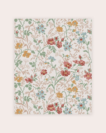 Shropshire Posy Antique Pink Wallpaper view of wallpaper