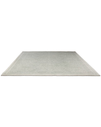 Silchester Pale Sage Rug view of front of rug