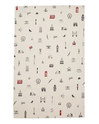 Simply London Tea Towel - Laura Ashley