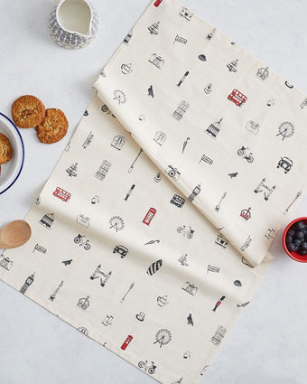 Simply London Tea Towel - Laura Ashley