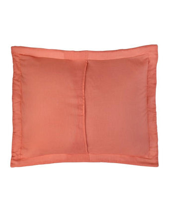 Solid Coral Quilt Set - Laura Ashley