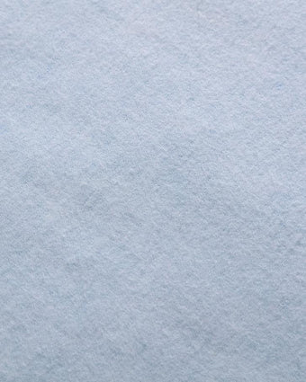 Solid Cotton Flannel Serene Blue Sheet Set - Laura Ashley