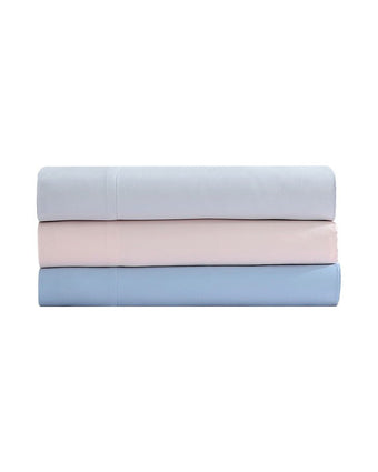 Solid Pastel Blue 800 Thread Count Sheet Set - View of color options