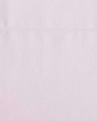 Solid Pastel Pink 800 Thread Count Sheet Set -Close-up view