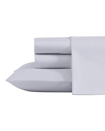 Solid Pastel Purple 800 Thread Count Sheet Set - View of folded sheets 