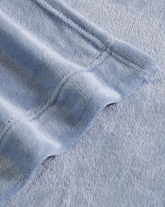 Solid Rainwater Plush Fleece Sheet Set - Laura Ashley