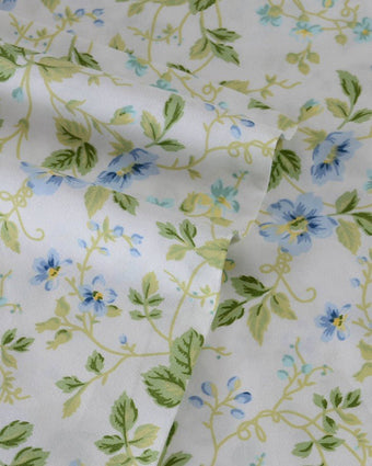 Spring Bloom Periwinkle Standard Pillowcase Pair - Laura Ashley