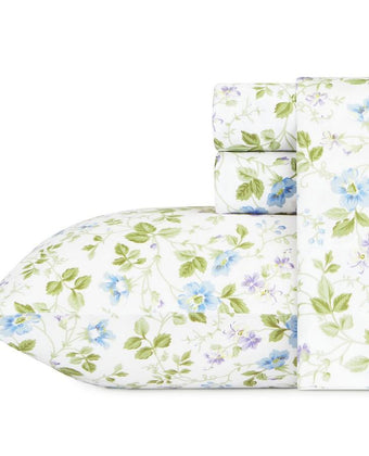 Spring Bloom Wildflower Blue Sheet Set - Laura Ashley