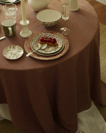 Stockbridge Set of 4 Appetizer Plates - View of plates on table