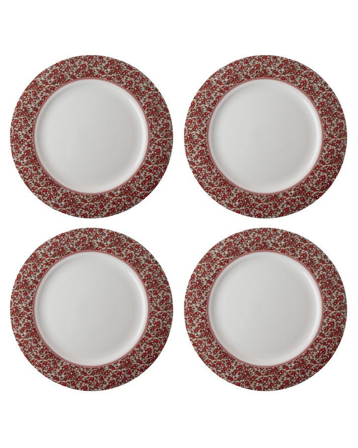 Stockbridge Set of 4 Dinner Plates - View of 4 plates