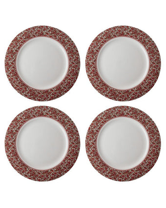 Stockbridge Set of 4 Dinner Plates - View of 4 plates