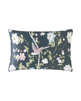 Summer Palace Midnight Duvet Cover Set - View of pillowcase