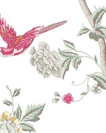 Summer Palace Wallpaper Mural - Closeup view of wallpaper print