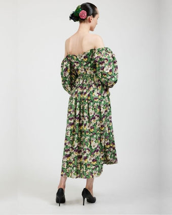 Sutterton Fells Dress view of back of dress