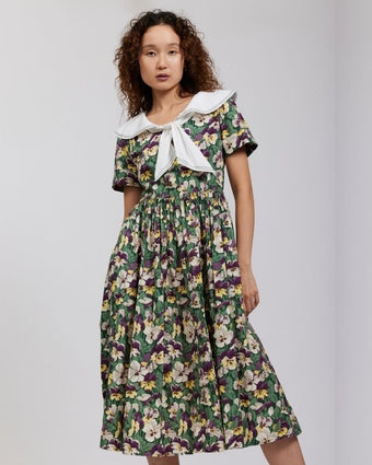 Sutterton Tye Dress View of front of dress