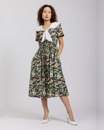 Sutterton Tye Dress view of front of dress